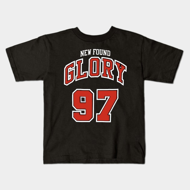 Bulls 97 Kids T-Shirt by dullgold